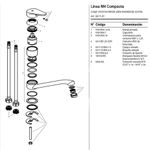 Griferia-Cocina-Cromo-Fv-Compacta-411.01-M4-despiece