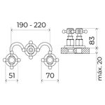 Griferia-de-Bidet-Florentino-Haaz-Vintage-esquema