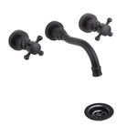 Griferia-de-Lavatorio-Pared-Black-Haaz-Vintage-principal