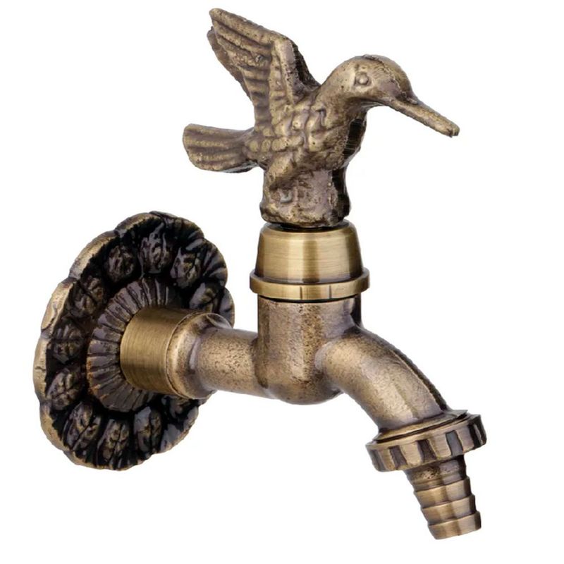 Griferia-Canilla-Jardin-Colibri-Bronce-Viejo-Haaz-Vintage-principal
