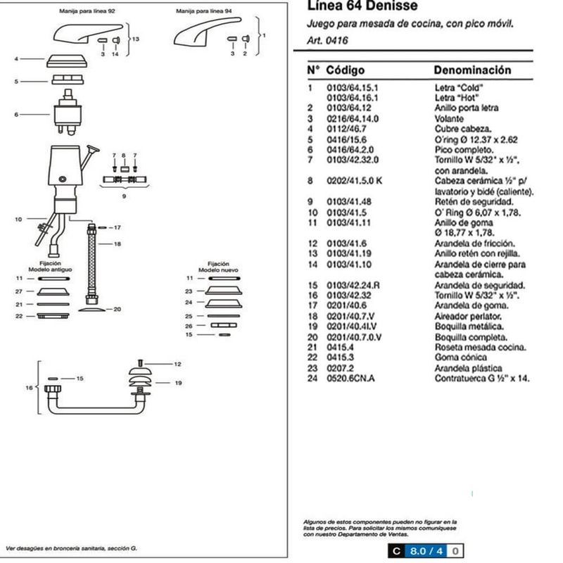 Griferia-para-Bidet-Monocomando-Cromo-Smile-Fv-189-92-despiece-GRI.FV92.324