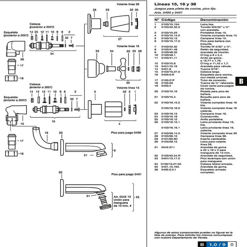 Griferia-de-Lavatorio-Cromo-Pared-Fijo-Ola-Fv-401-38-despiece