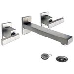 Griferia-Lavatorio-Pared-Lever-Satinada-Dominic-Fv-203-85L-principal