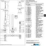 Griferia-Lavatorio-Pared-Lever-Satinada-Dominic-Fv-203-85L-despiece