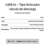TapaParaValvula36801Fv36802