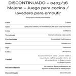 Griferia-de-Cocina-Pared-Cromo-Pico-Bajo-Movil-Malena-Fv-403-16-ficha-tecnica