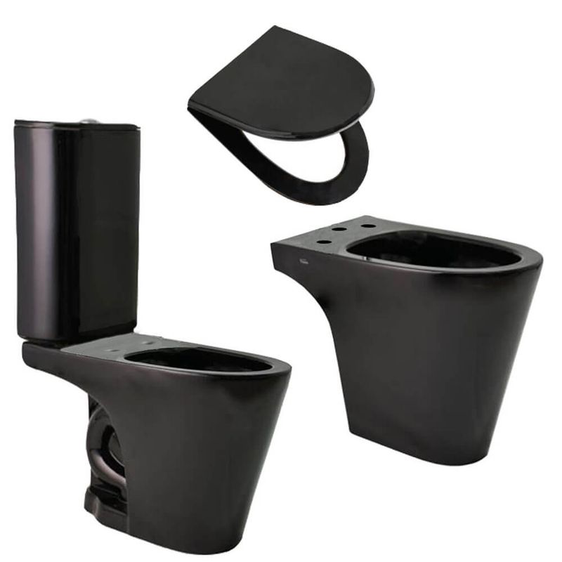 Combo-Baño-Marina-Negro-Inodoro---Bidet---Deposito-Ferrum---Tapa-Asiento-Ferrum-Marina-THIM-N-principal