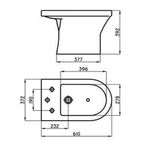 Bidet-Blanco-Ferrum-3Ag-Varese-BJA3J-esquema