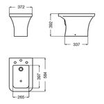 Bidet-Milena-BDF3J-esquema