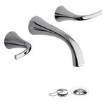 Griferia-de-Lavatorio-Cromo-Pared-Lever-Alesia-Fv-203-49-principal