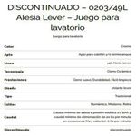 Griferia-de-Lavatorio-Cromo-Pared-Lever-Alesia-Fv-203-49-ficha-tecnica