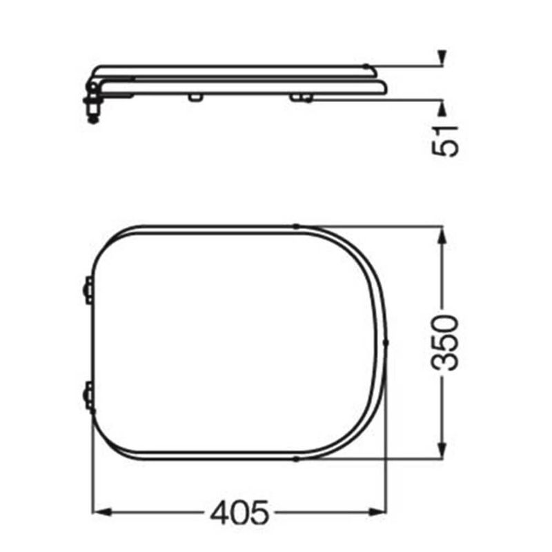 Tapa-Asiento-Inodoro-Bari-Ferrum-Blanco-Herraje-de-Nylon-TKM-B-esquema
