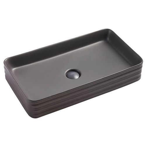 Bacha de Apoyar Arrayan Gris Oscuro Mate Aqualia AQ21236-GOM