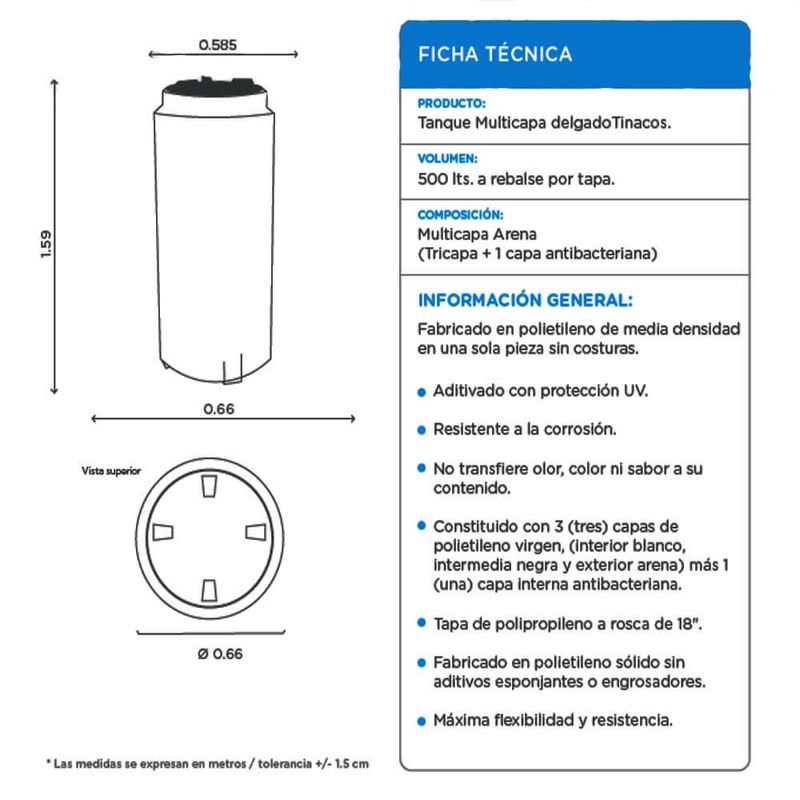 Tanque-de-Agua-Tricapa-500-Lts-Delgado-Equipo-Completo-Tinacos-esquema