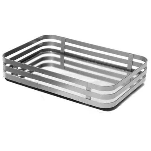 Bandeja Cromo Cuadrada 25x18 Concepto Deco BAN0090-G