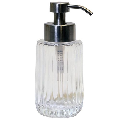 Dispenser de Jabón Líneas Verticales Vidrio Concepto Deco SPL0144