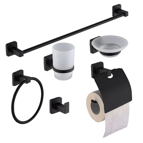 Accesorios DGC 6 Piezas Negro Mate DG71840-N