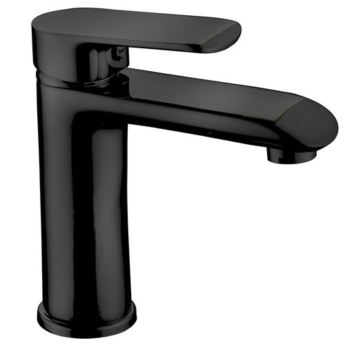 Griferia para Lavatorio Monocomando Negro Mate Aqualia Alassio II Pico Bajo AQ511281-N