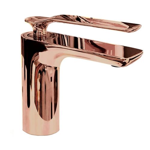 Grifería para Lavatorio Aqualia Modena Rosa Gold Pico Bajo AQ518241-RD