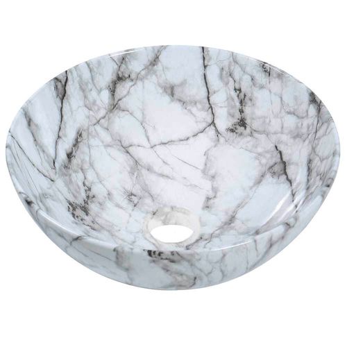Bacha de Apoyar Suazi Marmol Blanco Aqualia AQ21266-MW