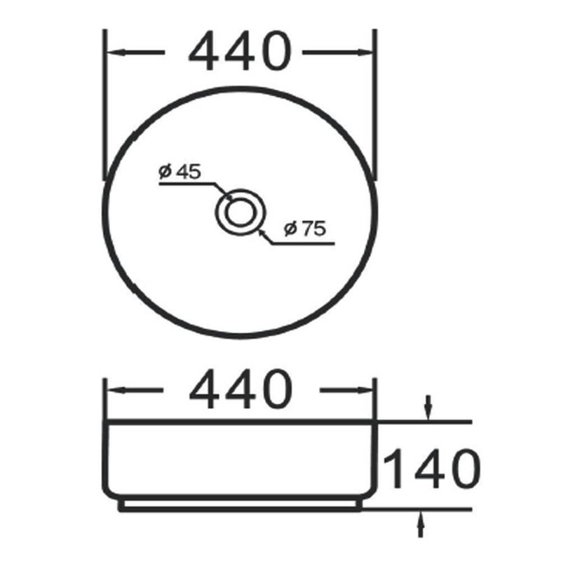 Bacha-de-Apoyar-Nardo-AQ21270-W-Aqualia-esquema
