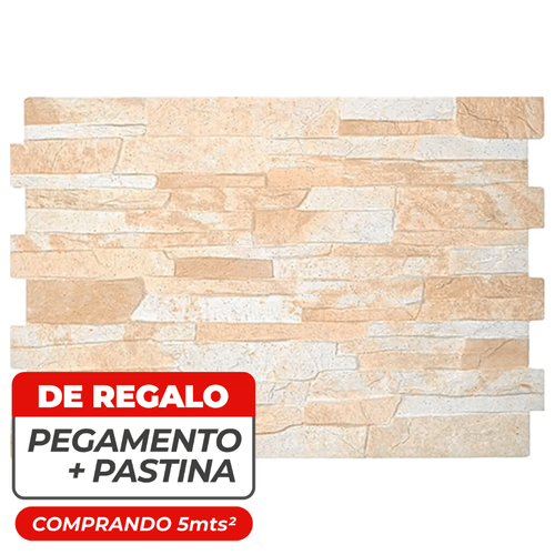 Revestimiento Fileto Rustico Claro Pamesa 34x50