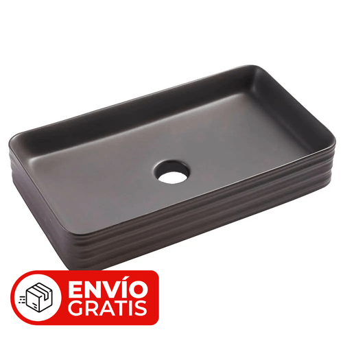 Bacha de Apoyar Arrayan Gris Oscuro Mate Aqualia AQ21236-GOM