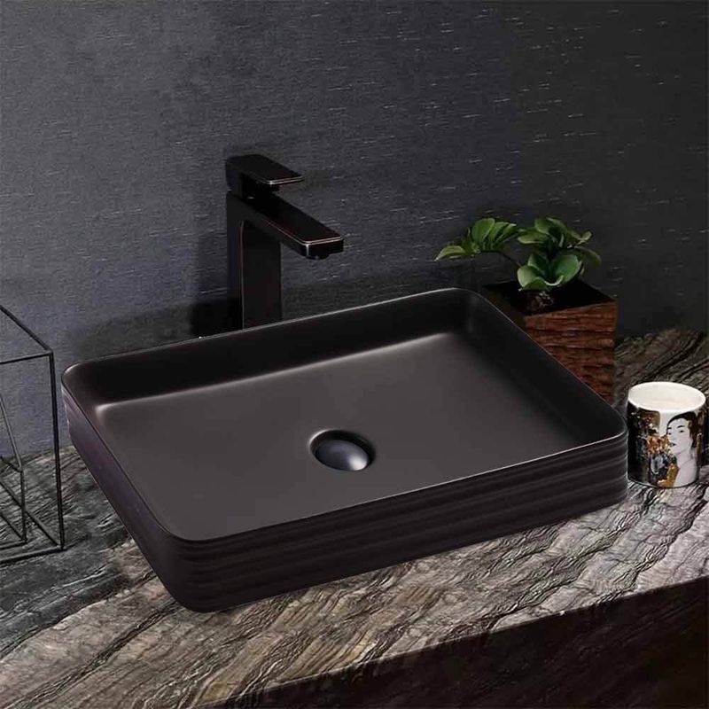 Bacha-de-Apoyar-Arrayan-Gris-Oscuro-Mate-AQ21236-GOM-ambientacion