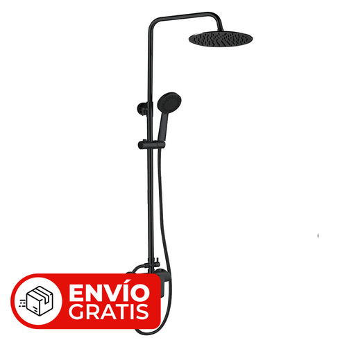 Ducha de Exterior Aqualia Alassio Negro Mate AQ61128-N
