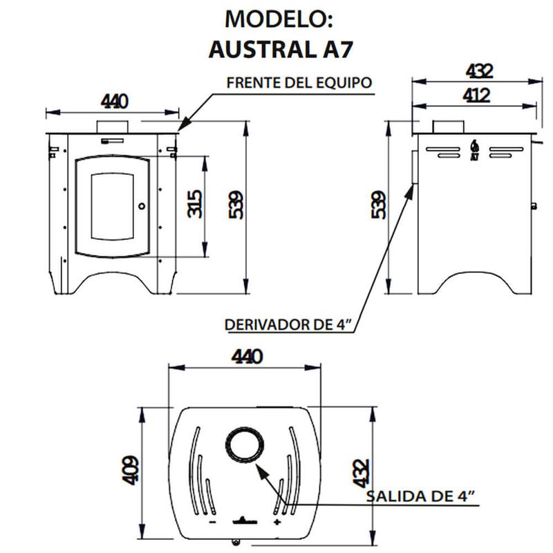 Calefactor-a-Lena-Tomen-Austral-7000-esquema
