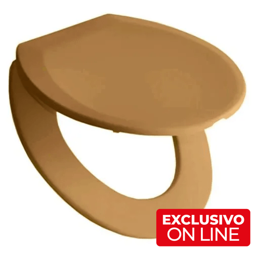 Tapa Asiento Inodoro Dorado Traful Pvc Andina TFW