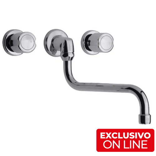 Grifería Para Cocina Pared Pico Bajo Fv Allegro 403/15