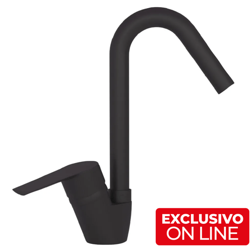 Grifería para Cocina Monocomando Estalgrif Ralph Black