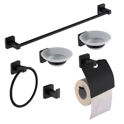 Accesorios DGC 6 Piezas Negro Mate DG71840-N