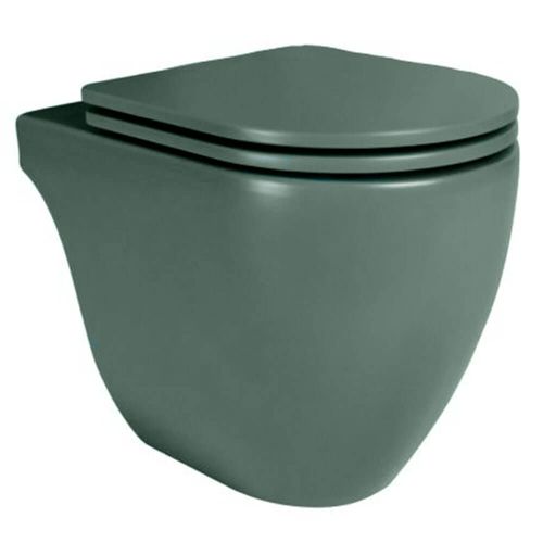 Inodoro Corto Fontana Verde Oliva Ferrum IOCQJ-VO