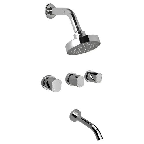 Grifería para Ducha Estalgrif Zeus Fusión Cromo