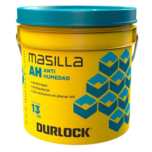 Masilla AH Anti Humedad Durlock x 13 Kg