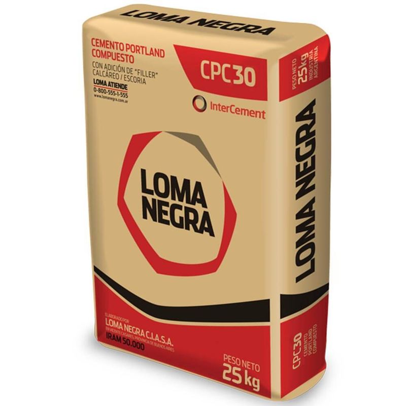 CementoLomaNegraCPC30X25Kg