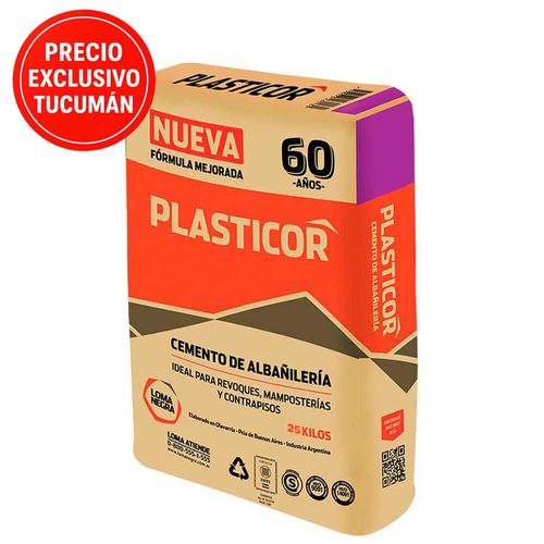 Plasticor Loma Negra x 25 Kg