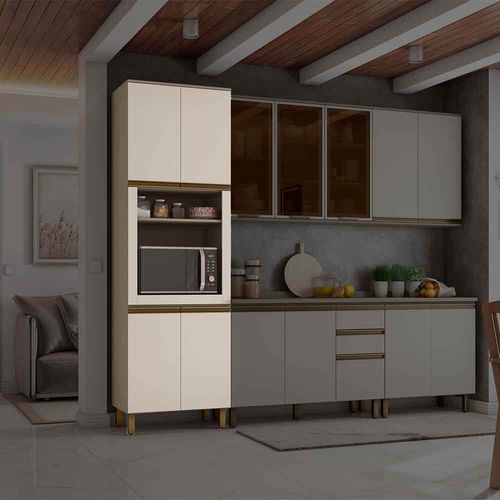 Despensero de Cocina Henn Connect para Microondas Duna Cristal C70