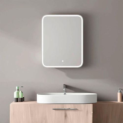 Espejo Botiquin con Luz Led Limerick DG132094-W 55 cm