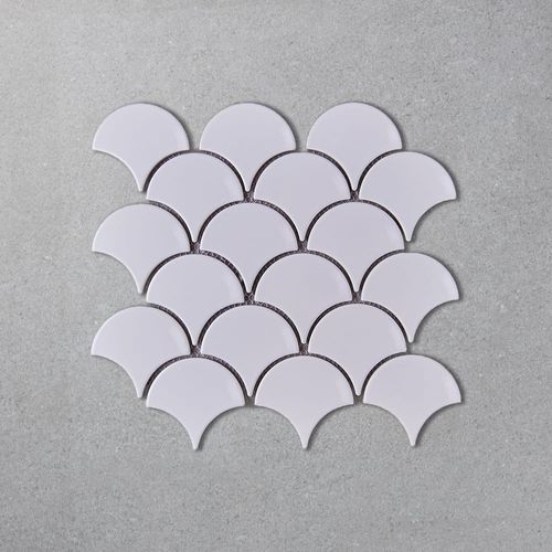 Malla Fika Fishscale Matte White